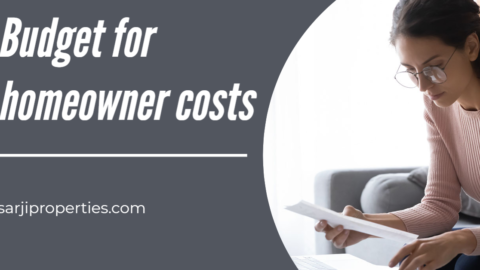 Budget for homeowner costs
